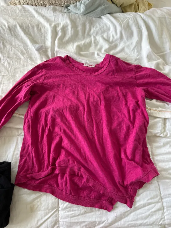 Wilt long sleeve pink and black shirt - Image 3
