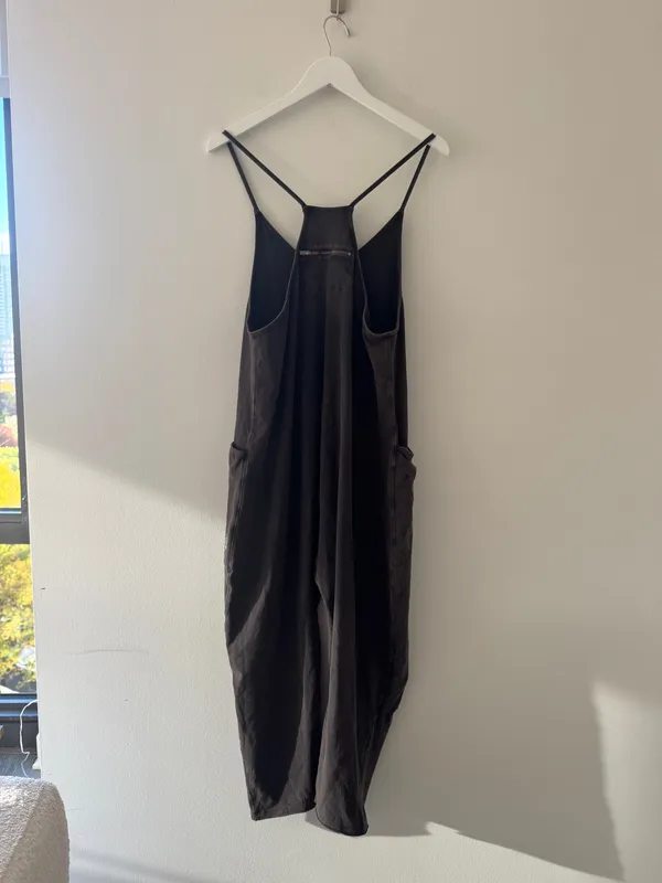 Free People Hot Shot Black Onesie - Image 6