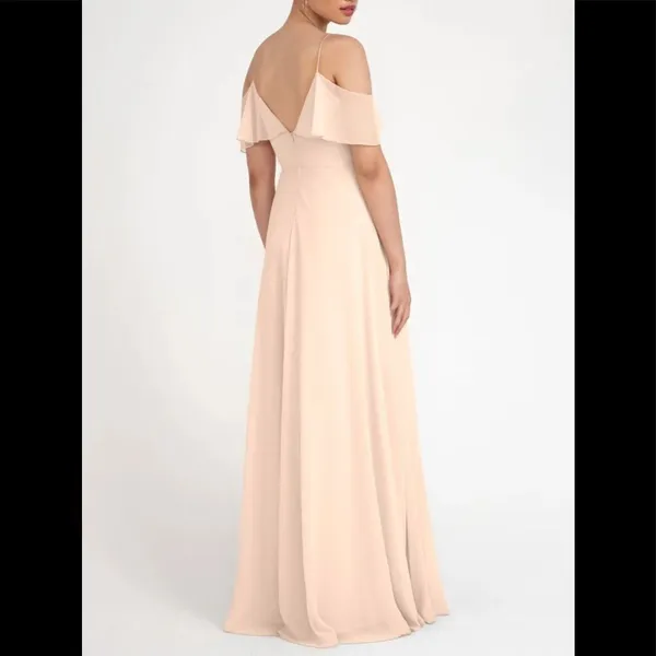 Jenny Yoo Mila nude off the shoulder gown - Image 3