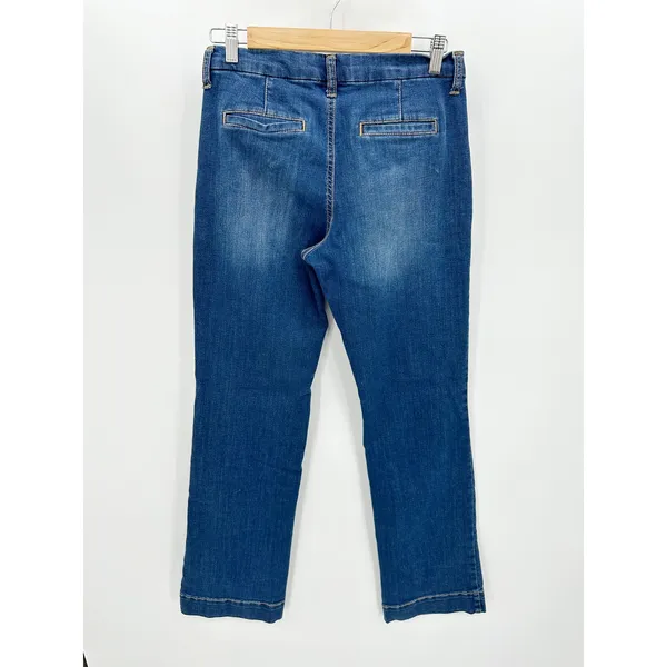 Banana Republic Womens‎ Denim Trouser Jeans Bootcut Blue Mid Rise 27/4 S/323405 - Image 2