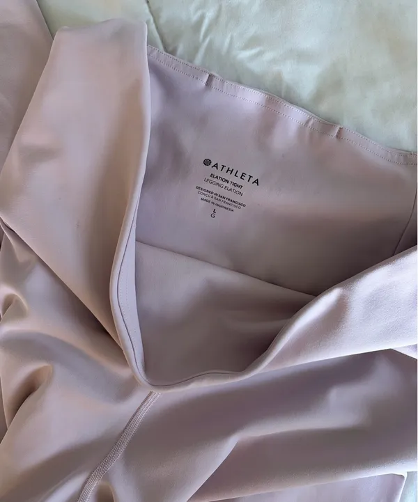 Athleta Light Pink Leggings - Image 2