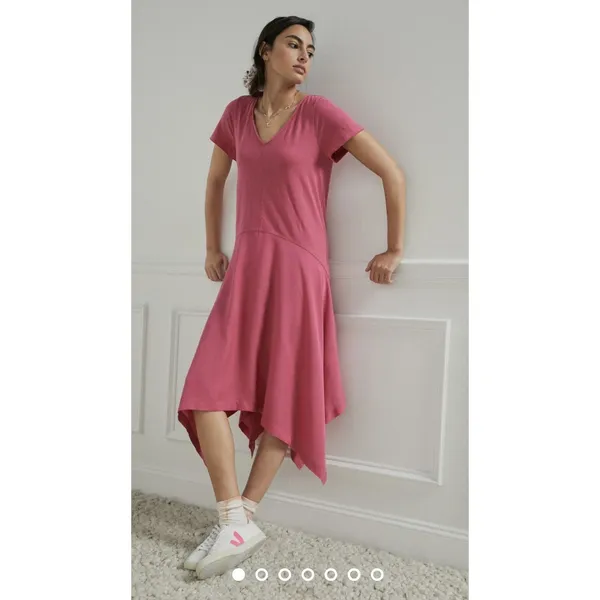 Anthropologie Jeanette‎ Maxi Dress Size Small NWT Pink - Image 2