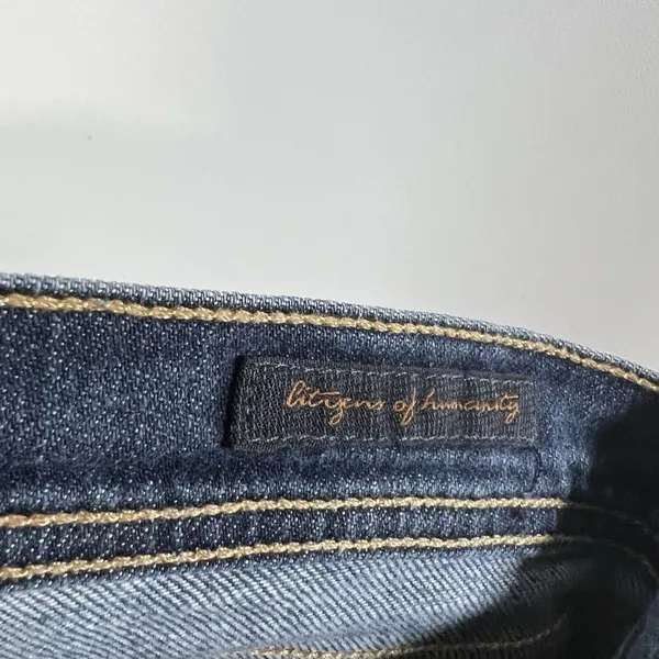 CITIZENS OF‎ HUMANITY Women’s Ingrid Flare Onasis #152 Stretch Sz 27 Boho - Image 11