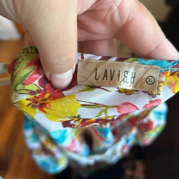 LAVISH FLORAL BUTTERFLY BOHO BLOUSE - Image 3