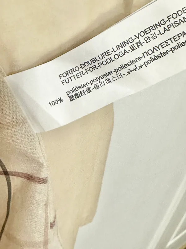 ZARA cropped quarter sleeve trench coat jacket - Image 3