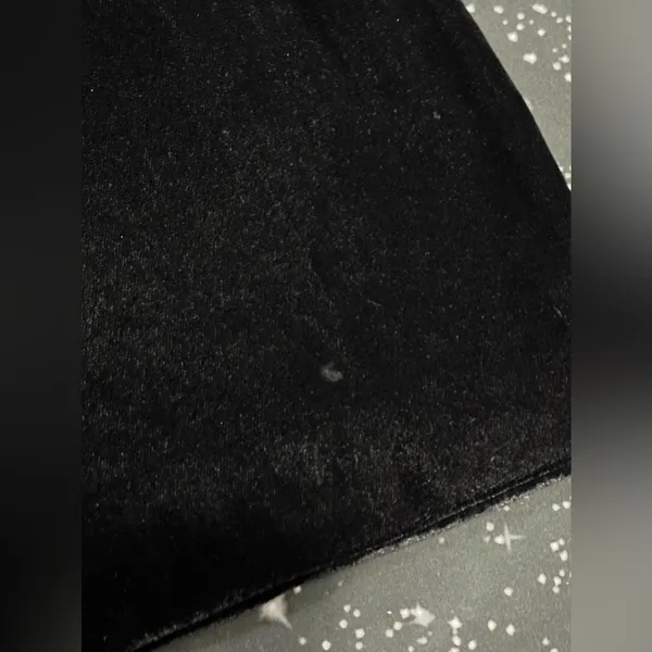 Zara Women’s Black Velvet Style Mini Skirt - Image 4