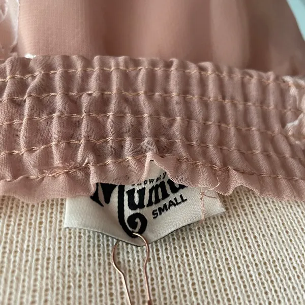 Show Me Your Mumu NWT Dress Shoulder Ties Size Small Bridesmaid Prom Wedding - Image 7