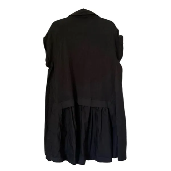 Anthropologie Daily Practice Offside Mini Dress Black Womens XL New - Image 9