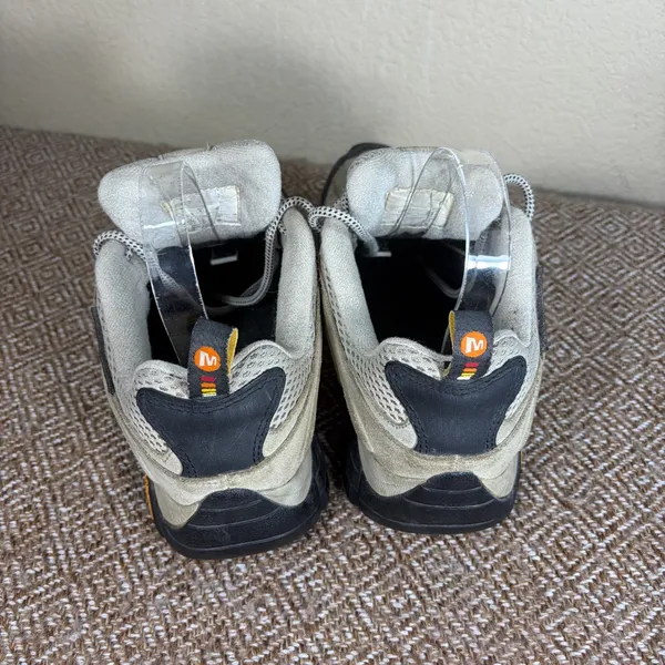 Merrell Womens Moab Ventilator Taupe Continuum Vibram Hiking Trail Shoes Sz 8.5 - Image 6