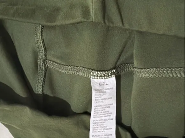 Dark Green Leggings Size L - Image 2