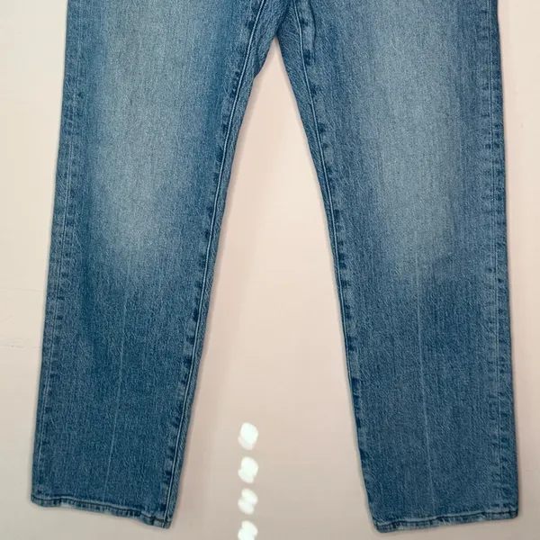 Madewell The Curvy '90s Straight Jean in Rondell Wash‎ Denim High Rise W24 - Image 6