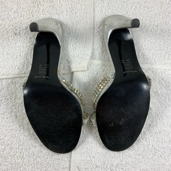 Nina 9M Jewel Peep Toe 3” Kitten Heels - Image 5
