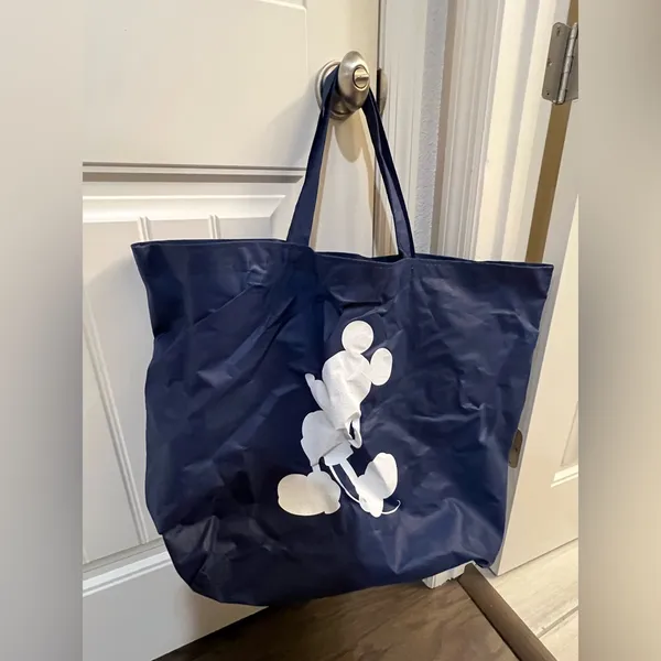 Official Disney Store Reusable Shopping Tote Bag - Mickey Mouse Silhouette - Image 4