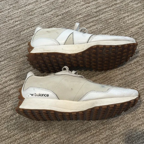 New Balance Women's Cream and Brown Shoes - Image 4