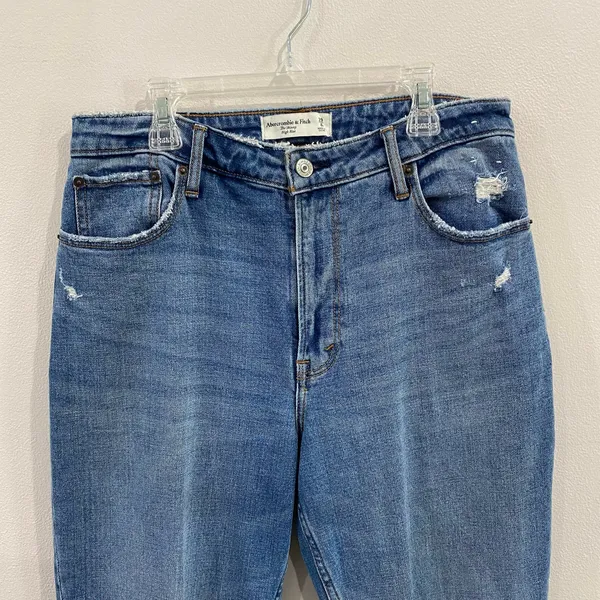 Abercrombie & Fitch Curve Love The Skinny High‎ Rise Jeans Size 29 - Image 4