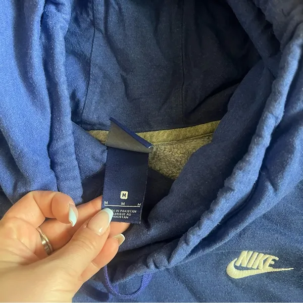 Purple Nike Hoodie size M - Image 4