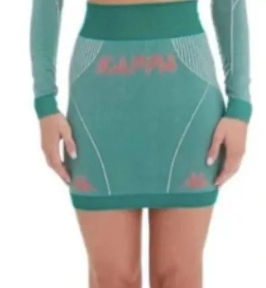 Kappa skirt.Authentic Leszno Knit Skirt Green M - Image 2