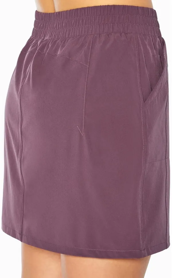 Marika Women's Kira Stretch Woven Skort Purple Size M - Image 3