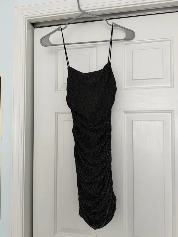 Princess Polly Dress Black Mini - Image 2