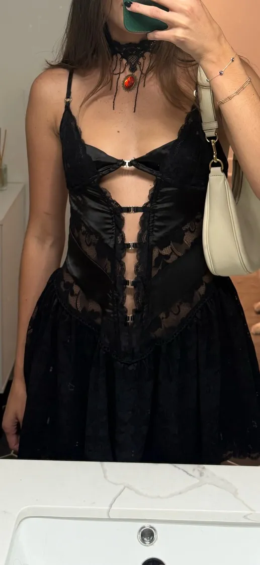 outcast ASTRA MINI DRESS BLACK dress - Image 4
