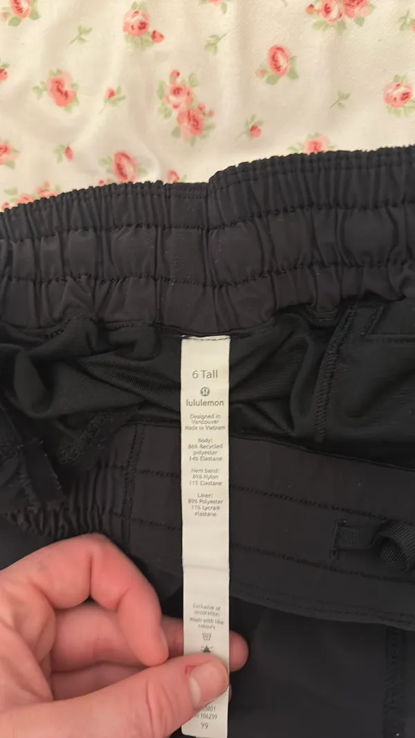 Black Lululemon Shorts - Image 4