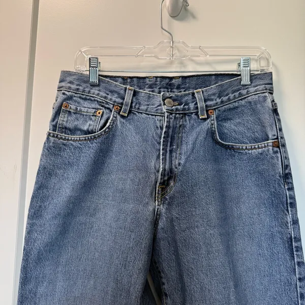 Vintage Y2K Lucky Brand‎ Women's 204 Longline Bootleg Bootcut Jean Light Wash 29 - Image 3