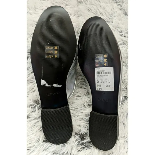 Topshop Kylie Loafer Mule - Size 38 (US 7.5) - NWT - Image 5