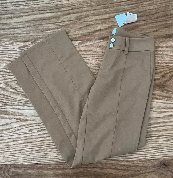 Tiger Mist Tan Twill Trouser Pants - Image 4