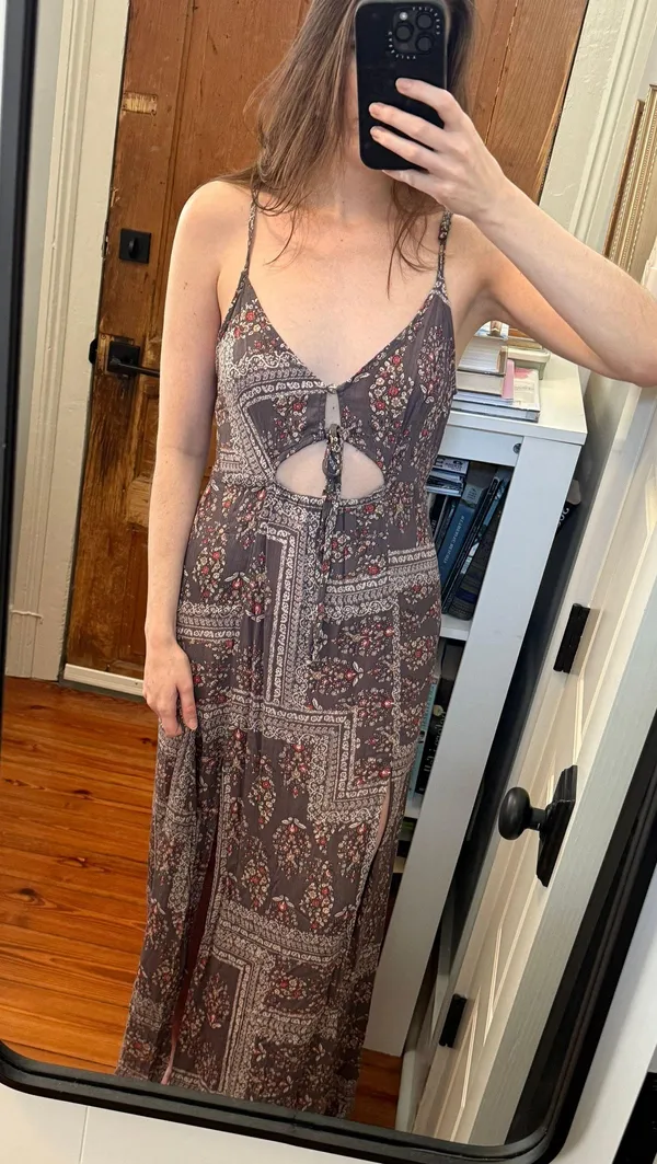 Floral Maxi Dress Multi - Image 9
