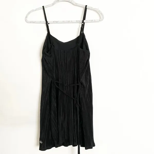 Alo Yoga Micro Plisse Game On Tennis Dress S - Image 2