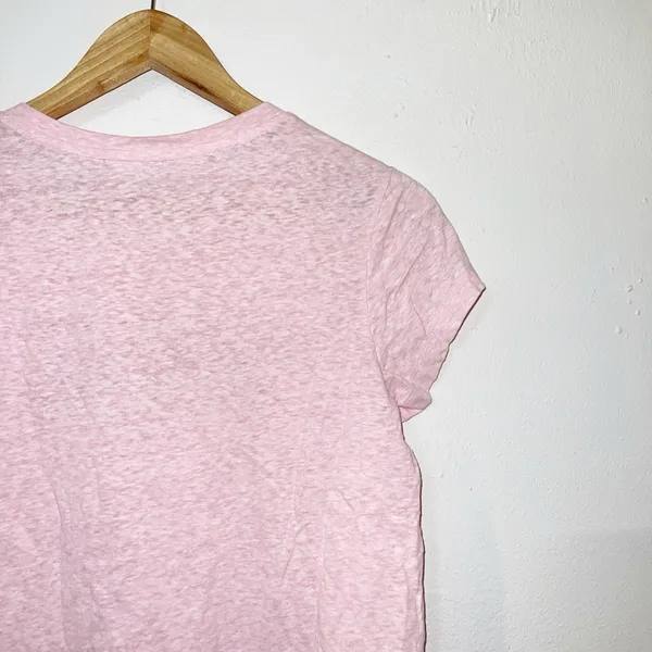 Victorias Secret “angel vs” light pink space dye glitter short sleeve t-shirt - Image 8