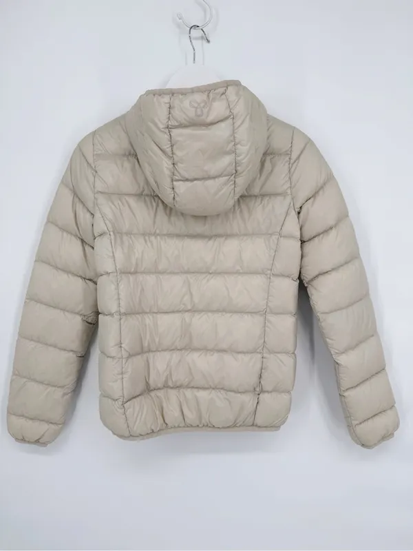 Aritzia TNA The Little Puff Packable Down Jacket Beige Size XS - Image 4