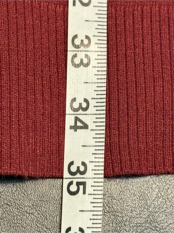 Steve Madden Oversized Mock Neck Sweater Dress in Deep Wine size Large NWT - Image 13