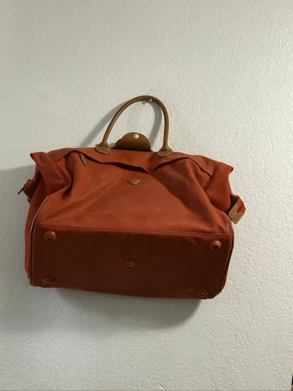 Jump Boyt Collection Carry Duffle Bag burnt orange carry on luggage - Image 2