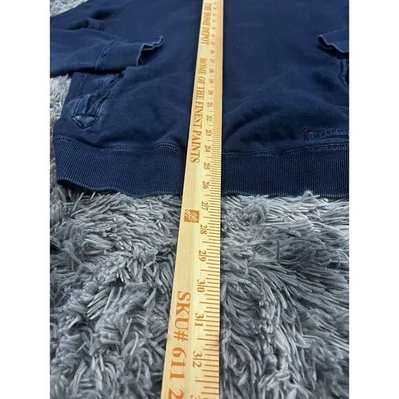 Abercrombie & Fitch Size Medium Navy Blue‎ Hoodie Pouch Hoodie. - Image 5