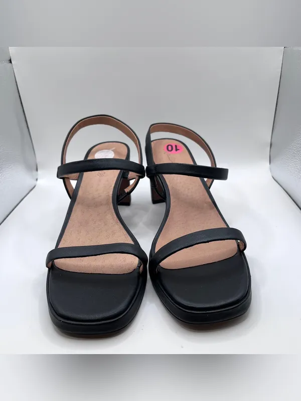 Madewell The Cherelle Slingback Heeled Sandal black size 10 - Image 4