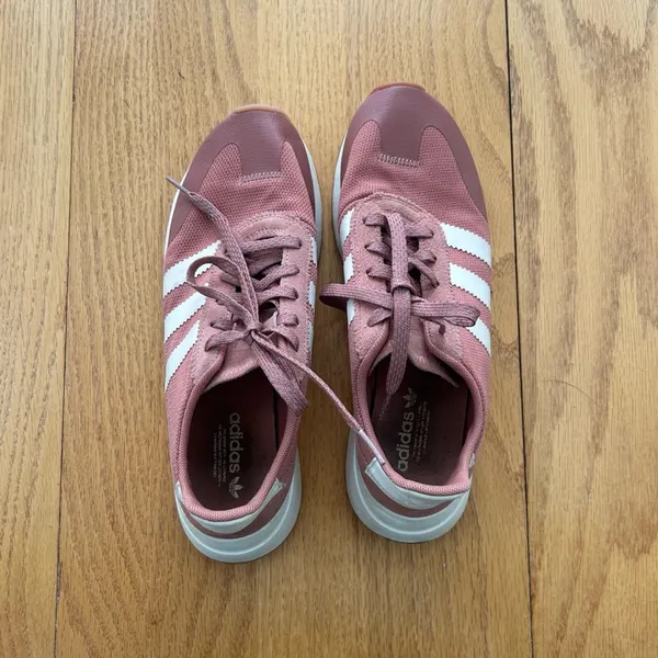 Adidas Originals FLB W Flashback Runners Raw Pink/White BY9301 Sz 8 1/2 Sneakers - Image 6