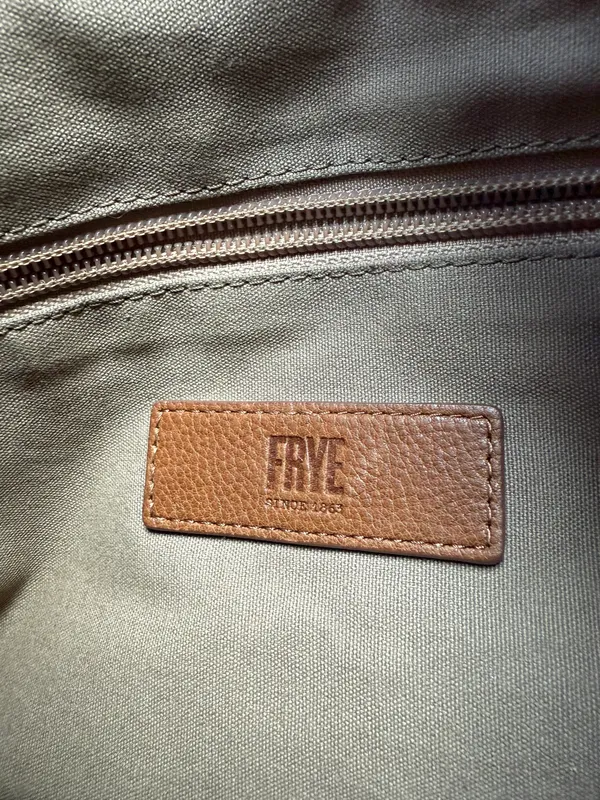 Frye Leather Tassle Purse - Image 2