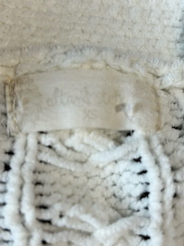 Altar'd State Coastal Ivory Cable Knit Button Cardigan Size XS - Image 3