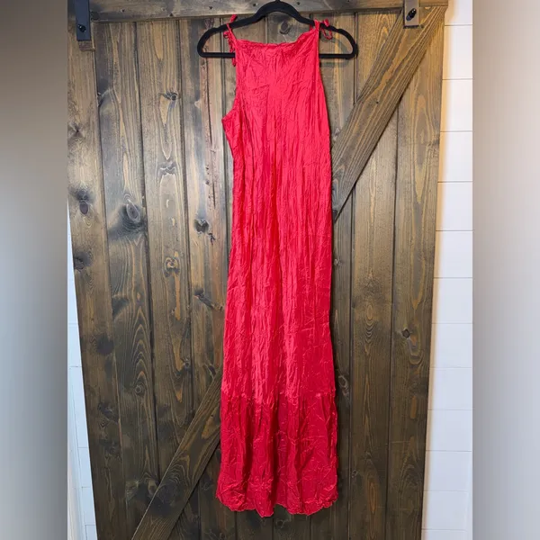 Degrade‎ Viscose Crinkle Maxi Dress - Image 2