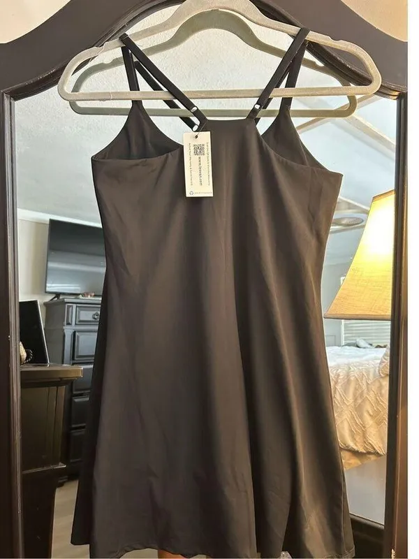 NEW Tennis Golf Dress Built-in Bra & Shorts Dress Pockets S - Image 6