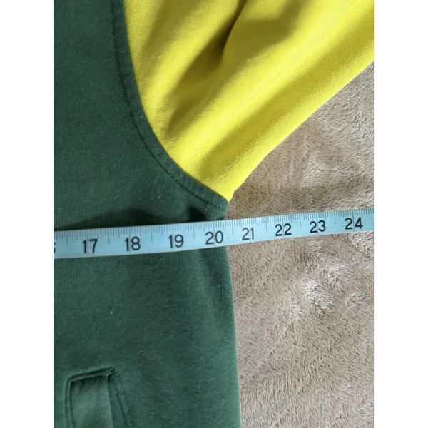 Nike Oregon Ducks Jacket Size‎ XL Green Full Zip Hooded Logo Football - Image 7