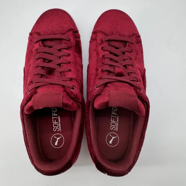 Puma Vikky Faux Suede Platform Velvet‎ Softfoam Sneakers 8 Streetwear Mob Money - Image 5