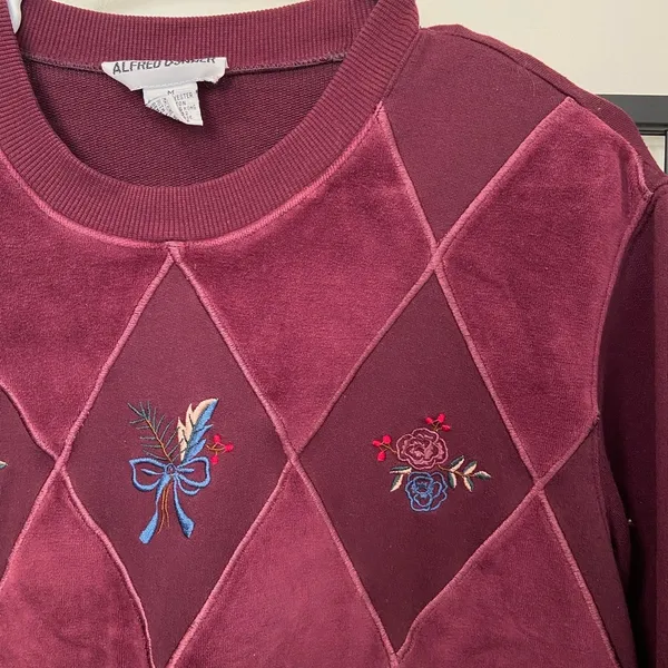 NWOT‎ | vintage Alfred Dunner women’s crewneck — medium - Image 3