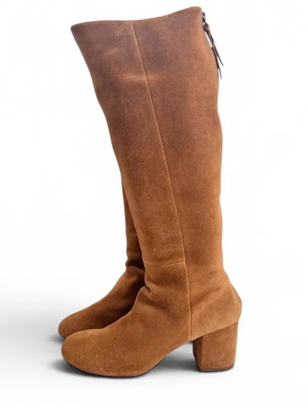 Splendid Danise Chestnut Suede Knee High Boots - Image 2