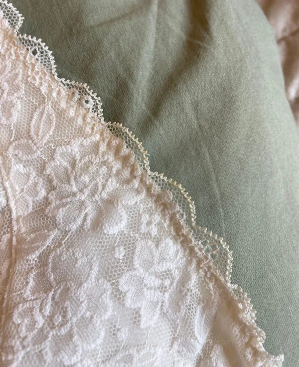 White Lace Bralette - Image 2