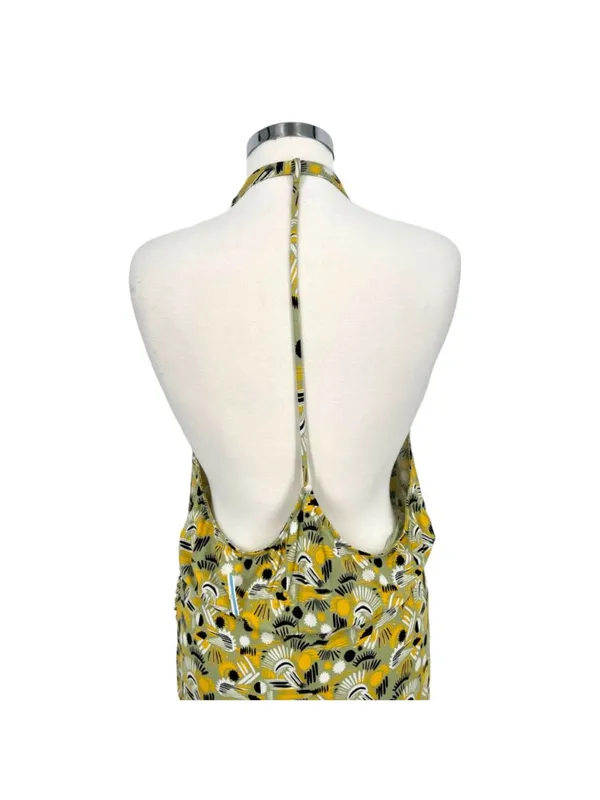 Free People Daria Floral Halter Holiday Maxi Dress Size Large NWOT Resortwear - Image 6