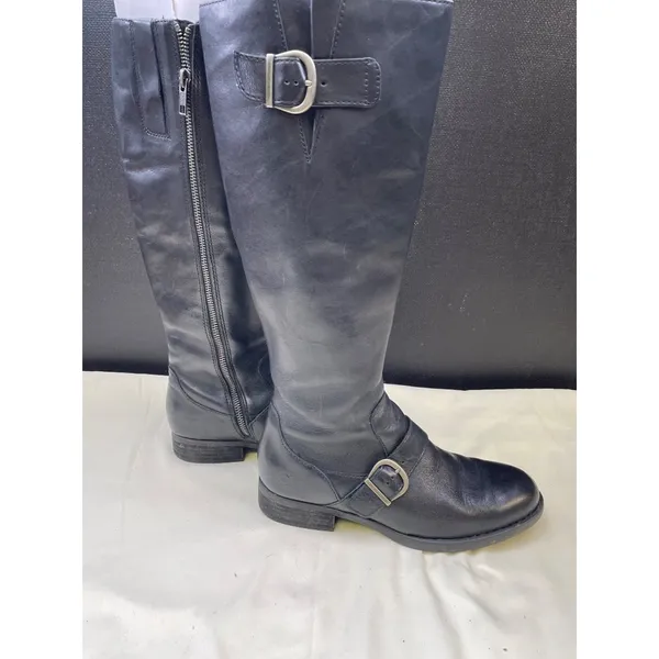 Born Women's Black Leather Riding Boot/ Shoes Size 7.5 SKU 5693 - Image 3