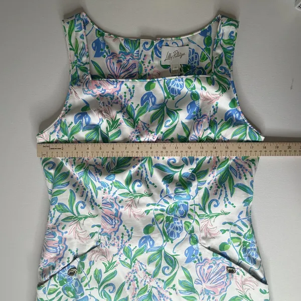 NWT Lilly Pulitzer The Lilly Shift Dress Sz 10 Just A Pinch Floral Preppy Resort - Image 12