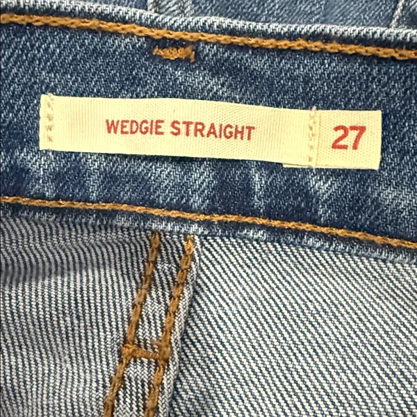 Levi's Wedge Straight Blue Women's Jeans - Image 11